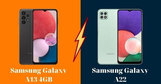 So sánh Samsung Galaxy A13 4GB và Galaxy A22. Máy nào đáng mua hơn?